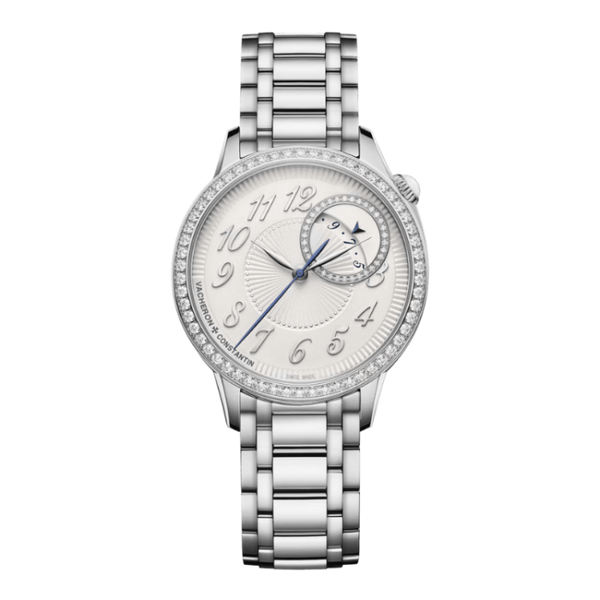 Vacheron Constantin Égérie Moon Phase White Steel 35mm