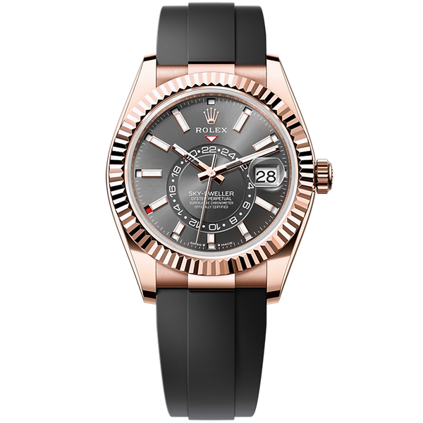 Rolex Sky-Dweller Grey Rubber 42mm