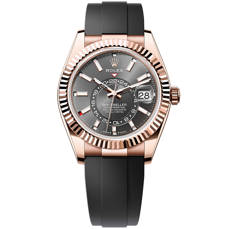 Rolex Sky-Dweller Grey Rubber 42mm - Image 1