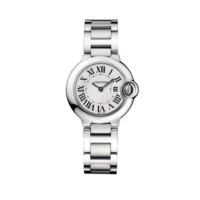 Cartier Ballon Bleu Small White Steel 28mm - Image 1