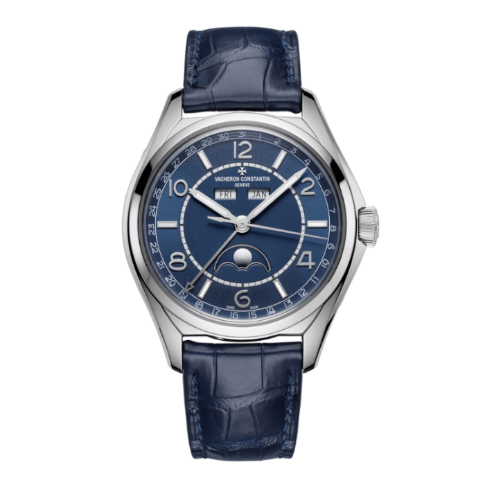 Vacheron Constantin Fiftysix Grey Alligator Leather 40mm - Image 1
