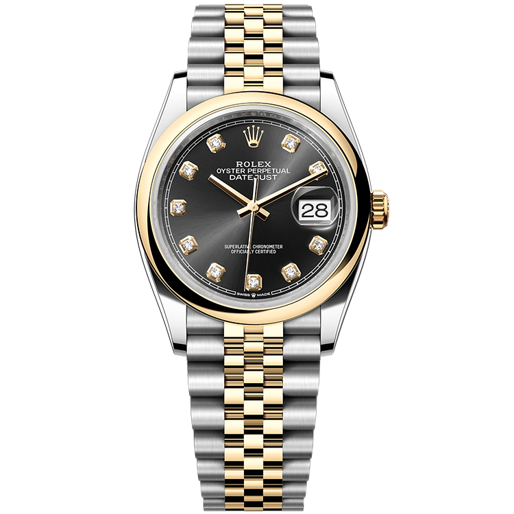 Rolex Datejust White Two-Tone 36mm - Image 1