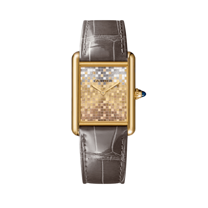 Cartier Tank Louis Mosaic Leather 25.5mm - Image 1