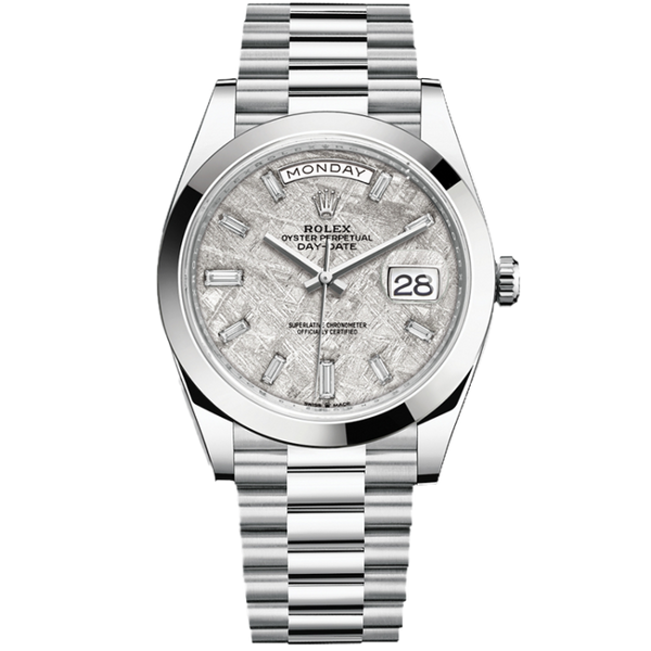 Rolex Day-Date Meteorite Platinum 40mm