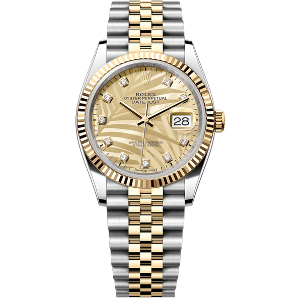 Rolex Datejust Champagne Two-Tone 36mm