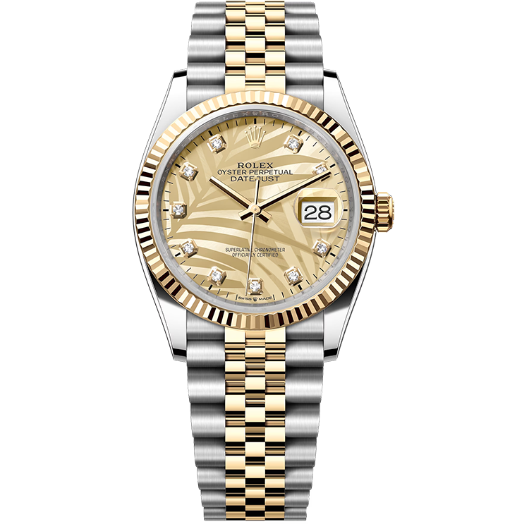 Rolex Datejust Champagne Two-Tone 36mm - Image 1