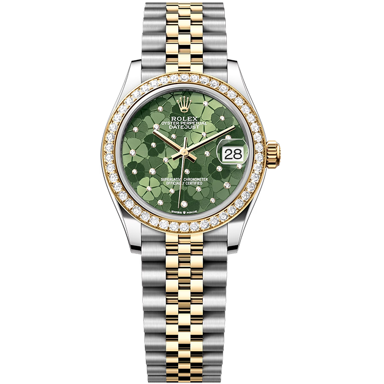 Rolex Datejust Green Two-Tone 31mm - Image 1