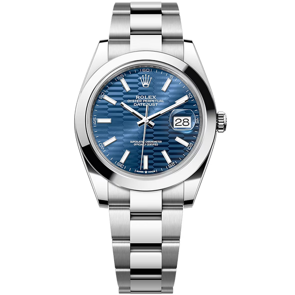 Rolex Datejust Blue Steel 41mm