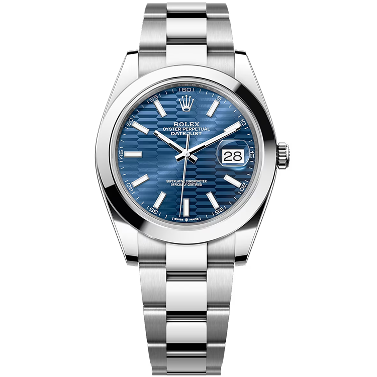 Rolex Datejust Blue Steel 41mm - Image 1