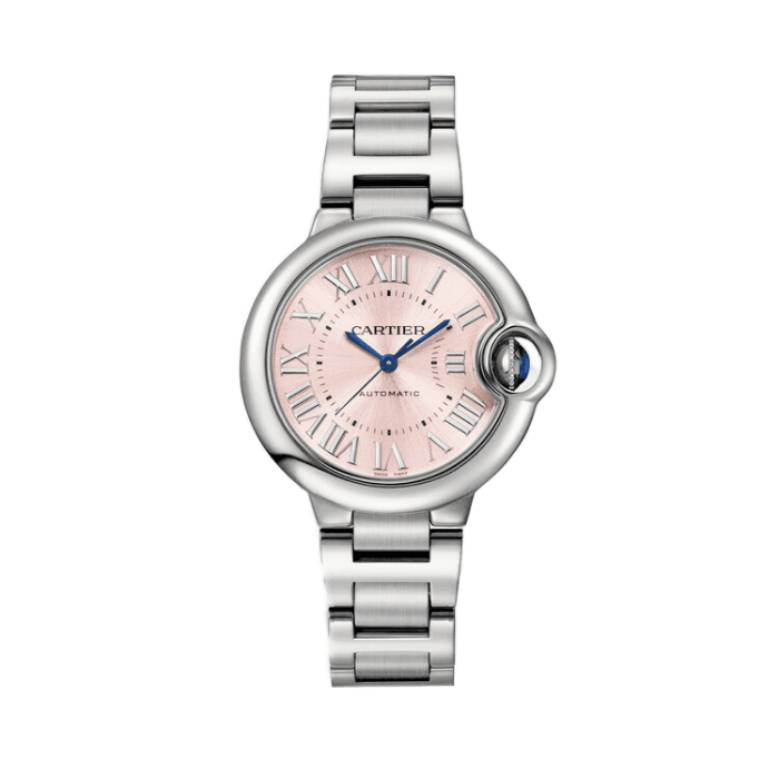 Cartier Ballon Bleu Small Pink Steel 33mm - Image 1