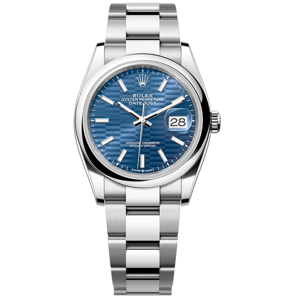 Rolex Datejust Blue Steel 36mm