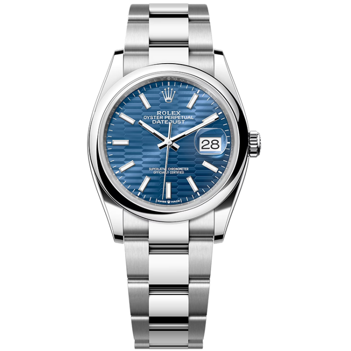 Rolex Datejust Blue Steel 36mm - Image 1