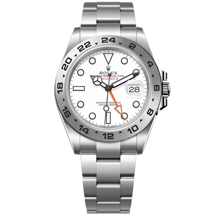 Rolex Explorer II White Steel 42mm - Image 1