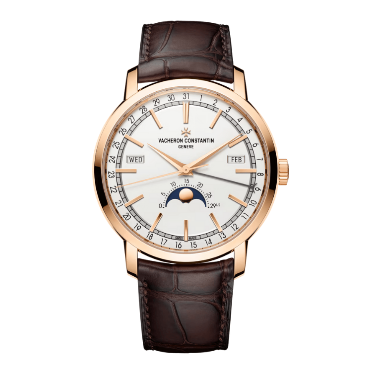 Vacheron Constantin Traditionnelle Complete Calendar White Alligator Leather 41mm - Image 1