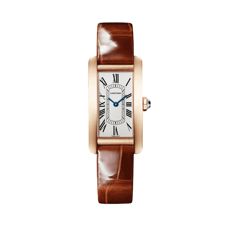 Cartier Tank Américaine White Leather 19.4mm - Image 1