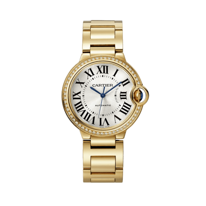 Cartier Ballon Bleu Medium White Yellow Gold 36mm - Image 1