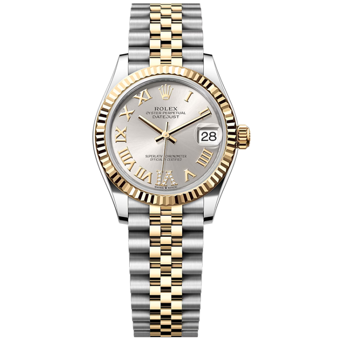 Rolex Datejust Silver Two-Tone 31mm - Image 1