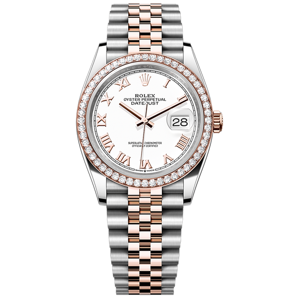 Rolex Datejust White Two-Tone 36mm