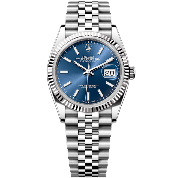 Rolex Datejust Blue Steel 36mm