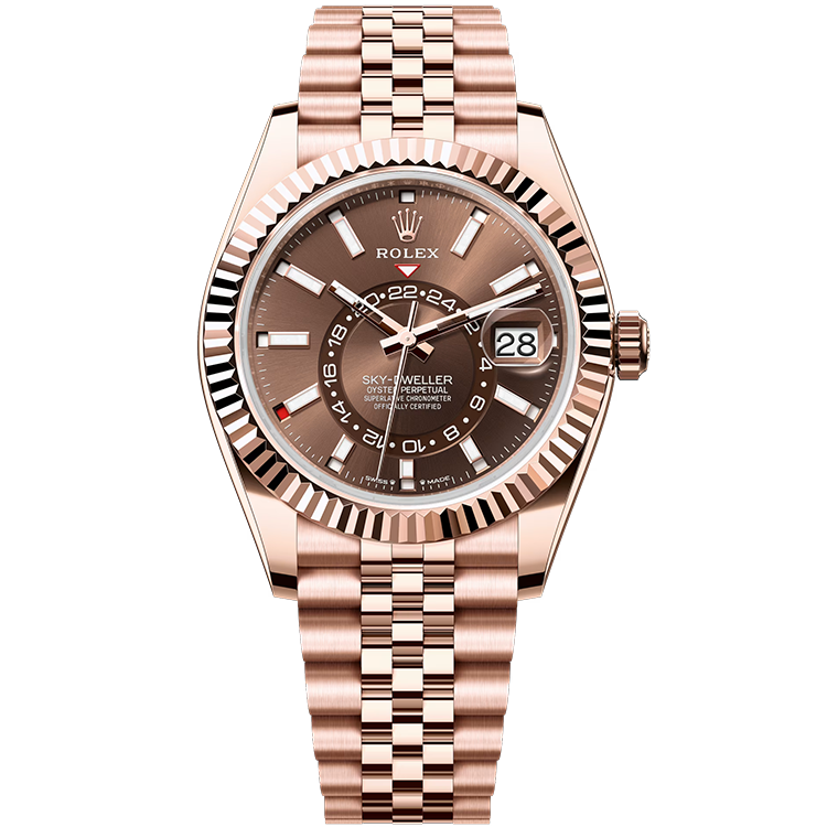 Rolex Sky-Dweller Chocolate Rose Gold 42mm - Image 1