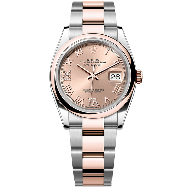 Rolex Datejust Rose Gold Two-Tone 36mm