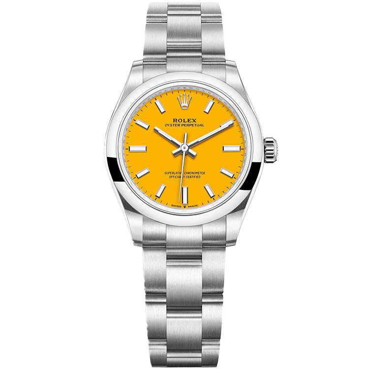 Rolex Oyster Perpetual Champagne Steel 31mm - Image 1