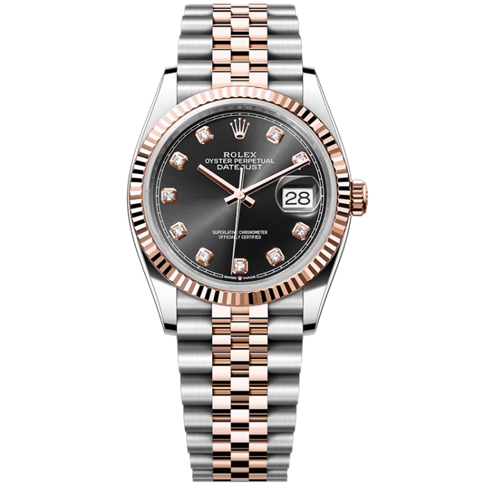 Rolex Datejust Black Two-Tone 36mm - Image 1