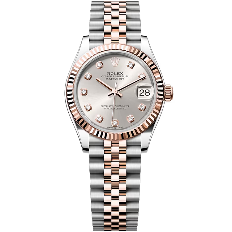 Rolex Datejust Silver Two-Tone 31mm - Image 1