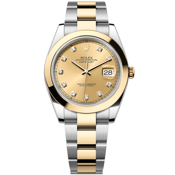 Rolex Datejust Champagne Two-Tone 41mm