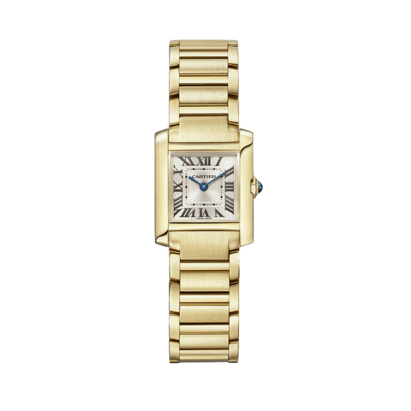 Cartier Tank Française White Yellow Gold 24.4mm