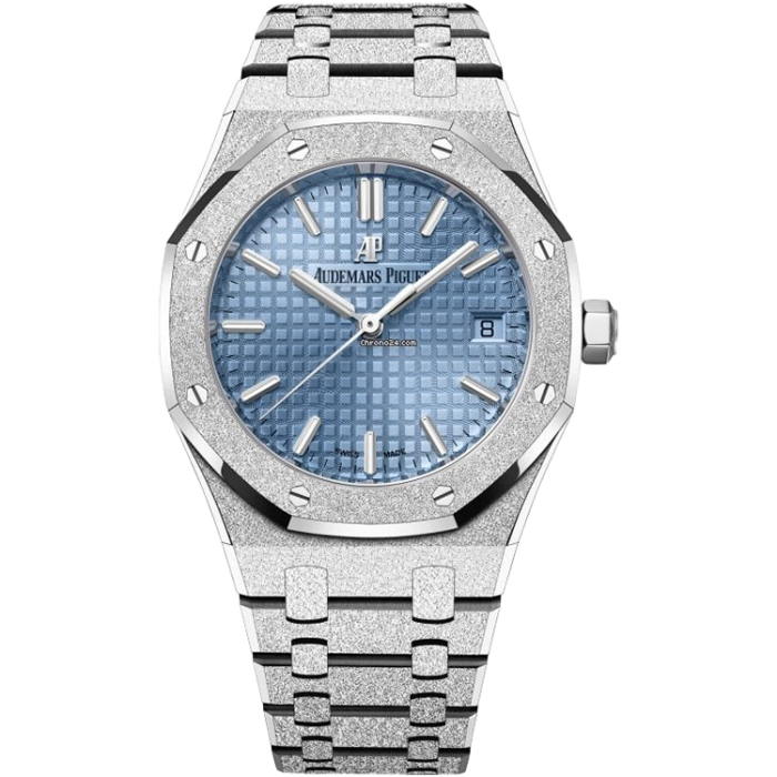 Audemars Piguet Royal Oak Blue White Gold 34mm - Image 1