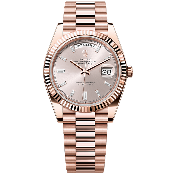 Rolex Day-Date Rose Gold Rose Gold 40mm