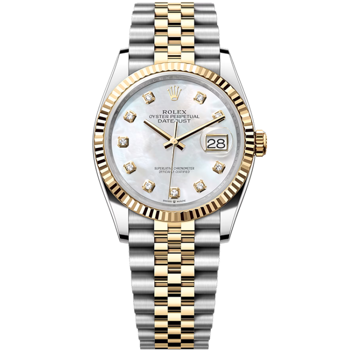 Rolex Datejust Mother of Pearl Two-Tone 36mm - Image 1