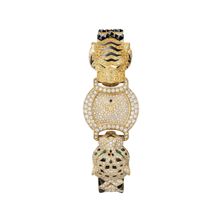 Cartier Indomptables Diamond Pave Yellow Gold 22.2mm - Image 1