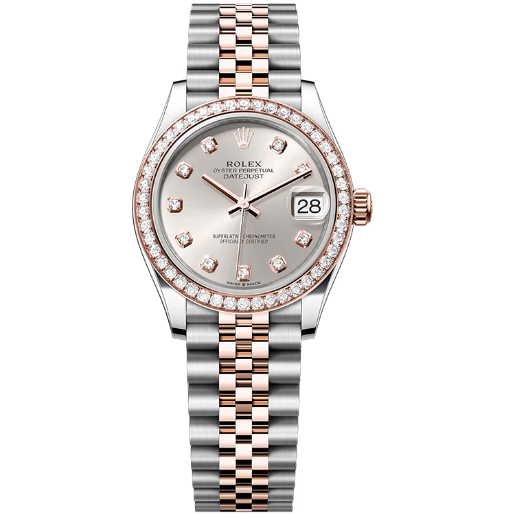 Rolex Datejust Silver Two-Tone 31mm - Image 1