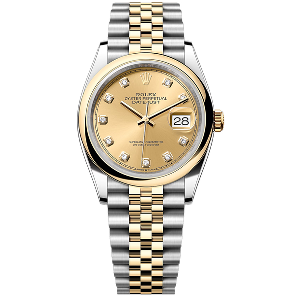 Rolex Datejust Champagne Two-Tone 36mm