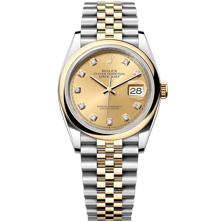 Rolex Datejust Champagne Two-Tone 36mm - Image 1