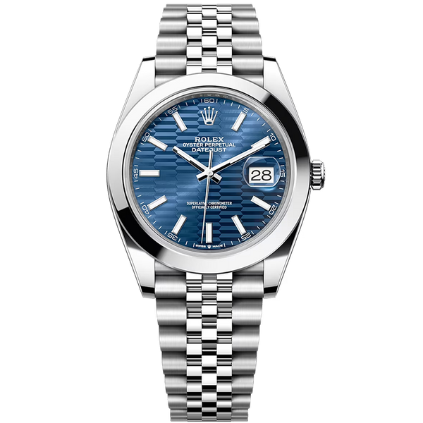 Rolex Datejust Blue Steel 41mm