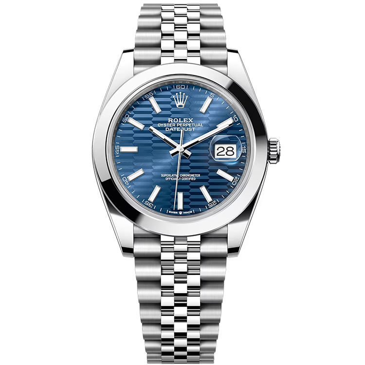 Rolex Datejust Blue Steel 41mm - Image 1