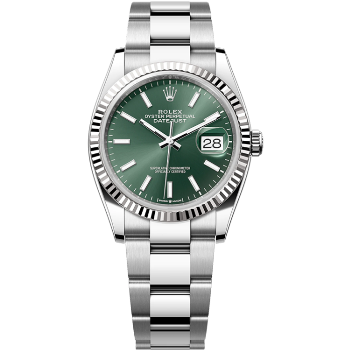 Rolex Datejust Green Steel 36mm - Image 1
