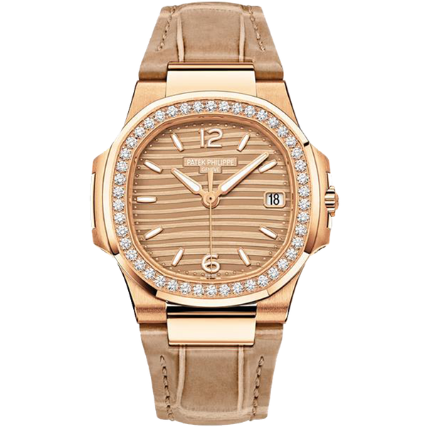 Patek Philippe Lady Nautilus White Leather 32mm
