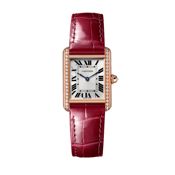 Cartier Tank Louis Silver Leather 22mm