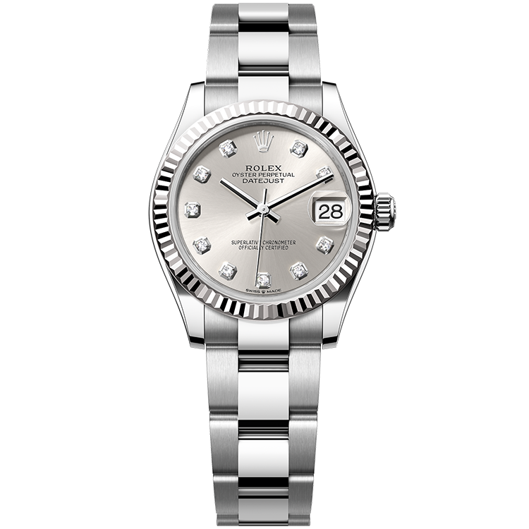 Rolex Datejust Silver Steel 31mm - Image 1