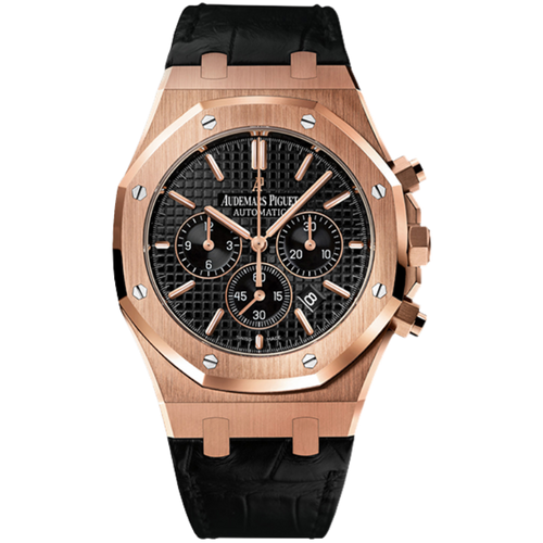 Audemars Piguet Royal Oak Chronograph Black Rose Gold 41mm