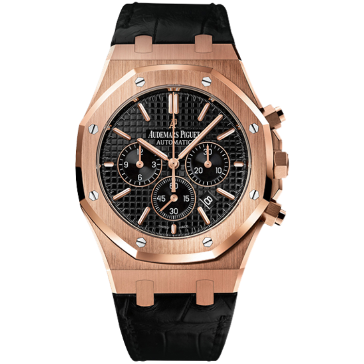 Audemars Piguet Royal Oak Chronograph Black Rose Gold 41mm - Image 1