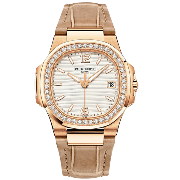 Patek Philippe Lady Nautilus White Leather 32mm