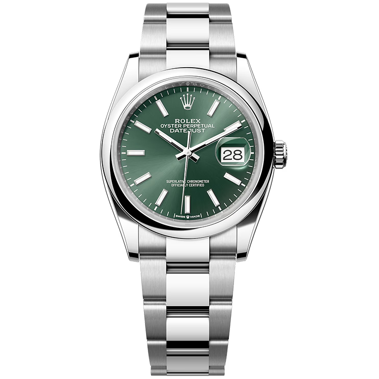 Rolex Datejust Green Steel 36mm - Image 1