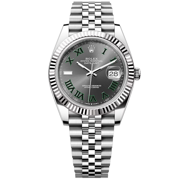Rolex Datejust Grey Steel 41mm - Image 1