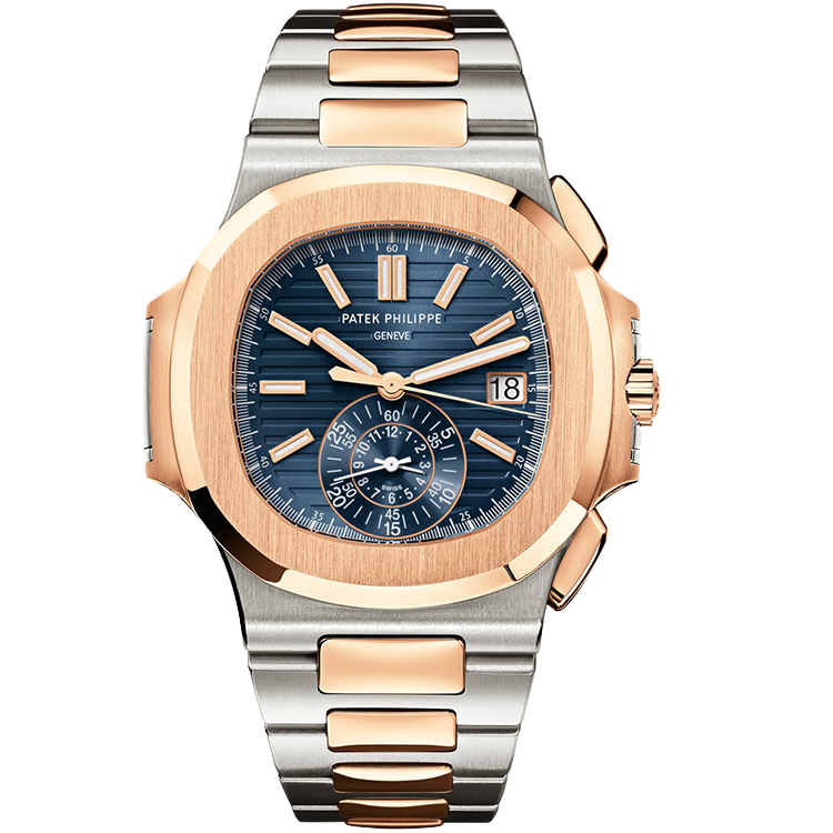 Patek Philippe Nautilus Blue Two-Tone 40.5mm - Image 1