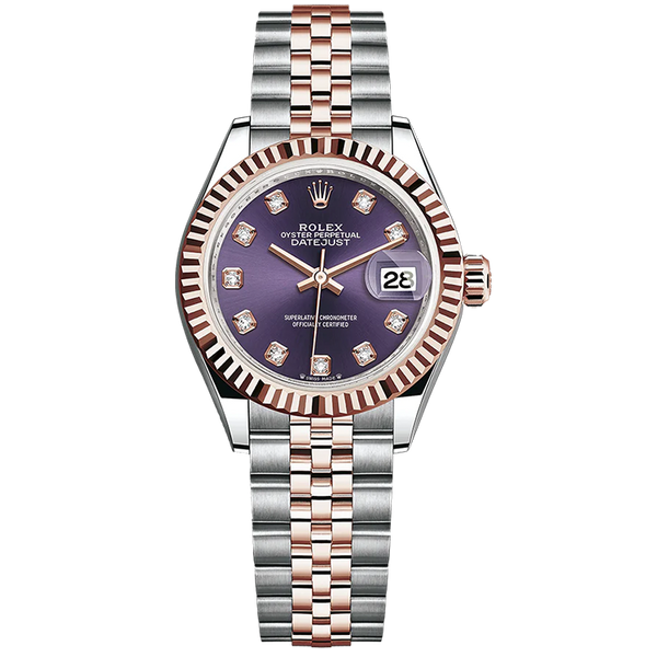 Rolex Datejust Purple Two-Tone 31mm